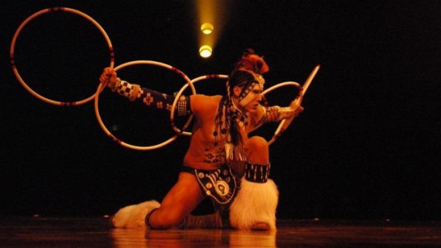 Cirque du Soleil's Totem draws on elements of Native American culture.