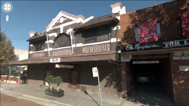 The gay sex club in Kensington that David Campbell allegedly visited.