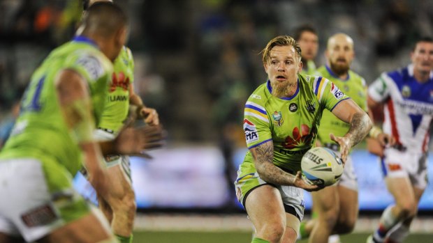Canberra Raiders five-eighth Blake Austin will assume more responsibility against Cronulla on Saturday. 
