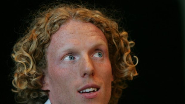 "It doesn't happen very often...(that) you get the north wind blowing you down the track": Steve Hooker.