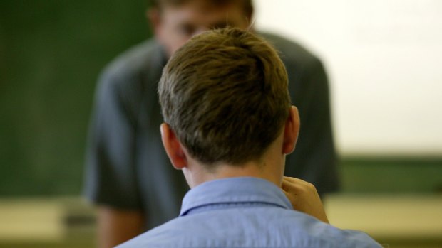 Boys are less anxious at school than girls, a new survey shows.