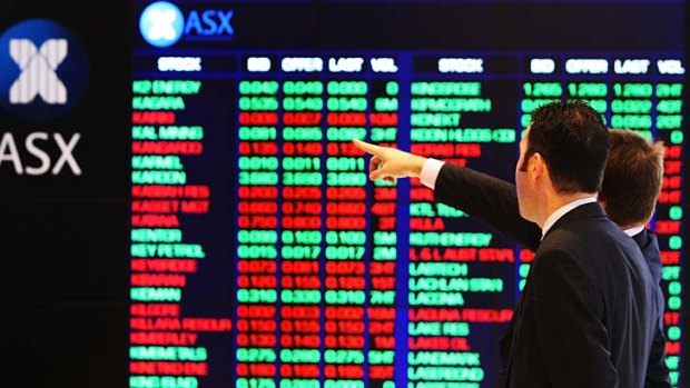 Freefall: On February 20, 2012,  the S&P/ASX 200 caused the sharemarket to plunge 30 points in less than one second.
