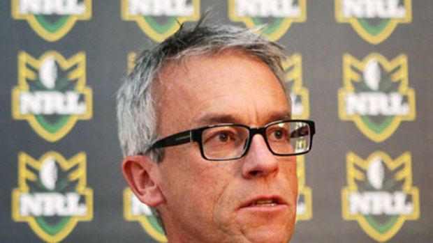 "Gambling on sport is as old as sport itself" ... NRL chief executive David Gallop.