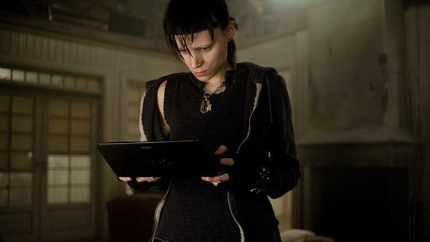 Rooney Mara as Lisbeth Salander in The Girl With The Dragon Tattoo.