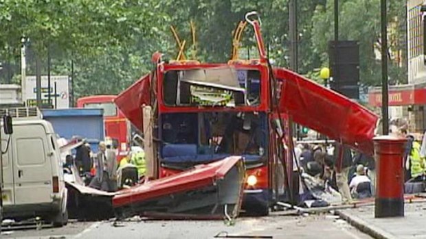 Carnage ... the plotters allegedly believed the London attacks on July 7, 2005, had not been successful enough.