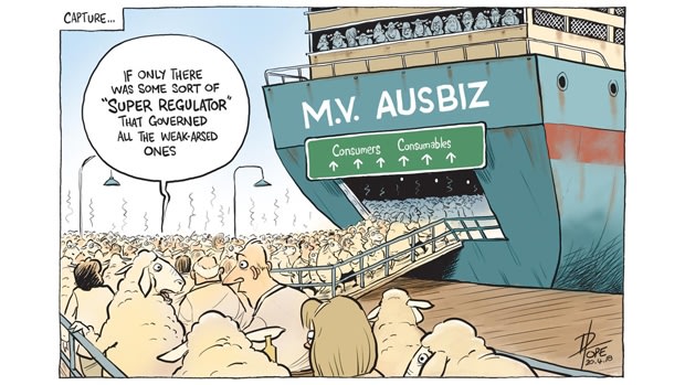 The Canberra Times editorial cartoon for Friday, April 20, 2018. Photo: David Pope