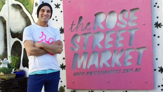Rose St. Artists' Market founder Adam Ferrante.