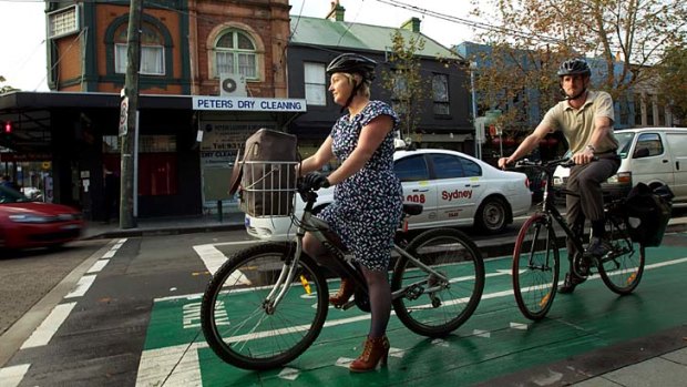 Research shows the number of cycling trips in Sydney has increased.