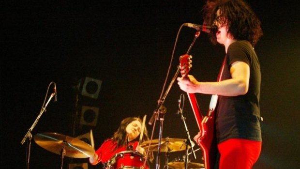 Meg and Jack White of the the White Stripes, whose song Seven Nation Army has one of the best guitar riffs of all-time.