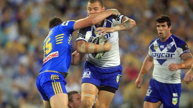Rising star: Rookies such as Canterbury's David Klemmer should have cut their teeth in the NSW Cup before graduating to the NRL.