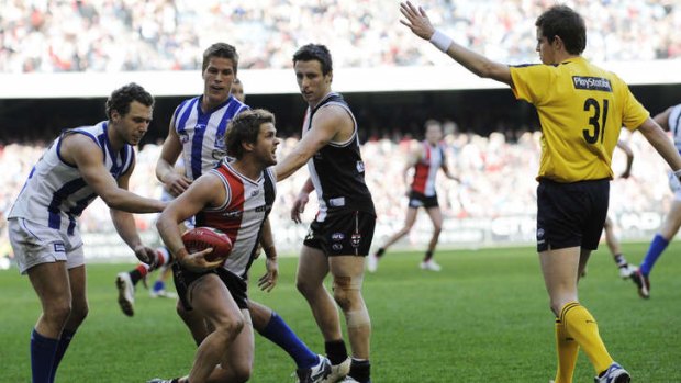 The AFL had been concerned about players risking head injuries in attempts to draw free kicks.