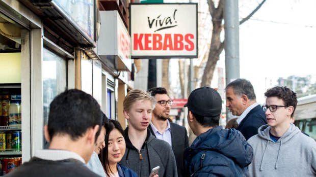 The crowds at Viva Kebabs just keeps on growing. 