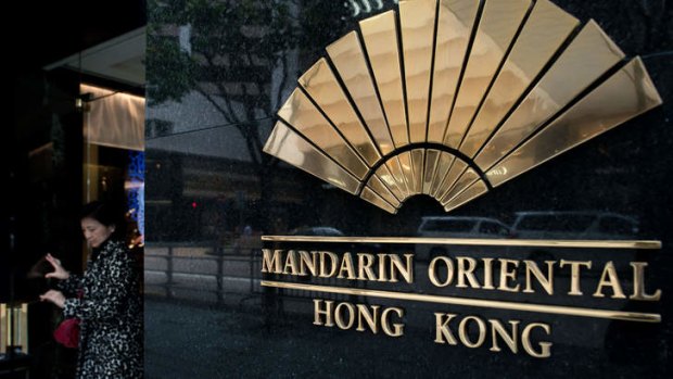 Hong Kong's Mandarin Oriental has been ridiculed over its afternoon-tea promotion for men.