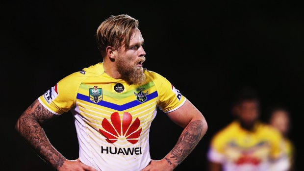 Pressure: Blake Austin needs a big last five weeks to get the Raiders into the finals.