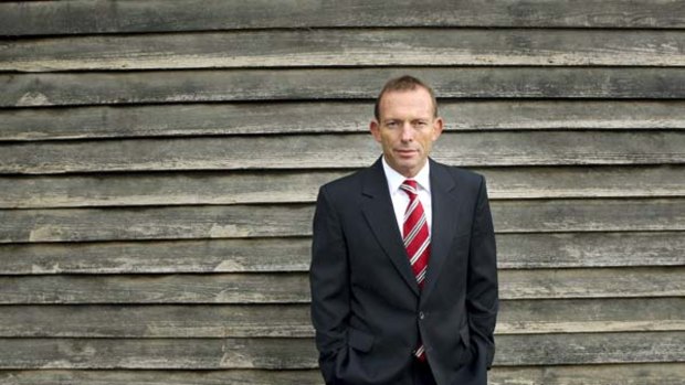 ''The beauty of being leader is you are freer to be yourself'' … Tony Abbott who, at 52, is determined to make the most of the biggest opportunity of his life.