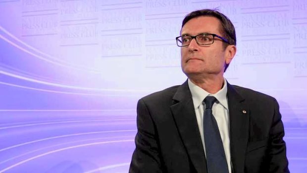 Hard yards: Greg Combet put his health ahead of ambition.