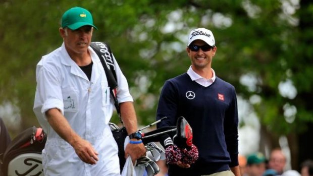 Adam Scott is enjoy his time as US Masters champion.
