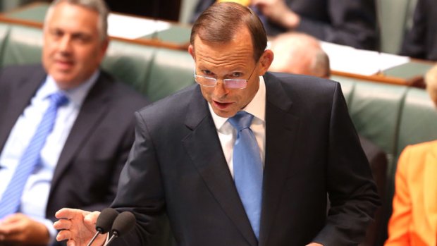 "The people of South Australia want a premier that works with Canberra": Prime Minister Tony Abbott rallies support for SA Liberal leader Steven Marshall.