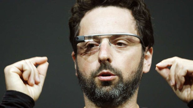Sergey Brin, co-founder of Google, introduces the Google Glass Explorer