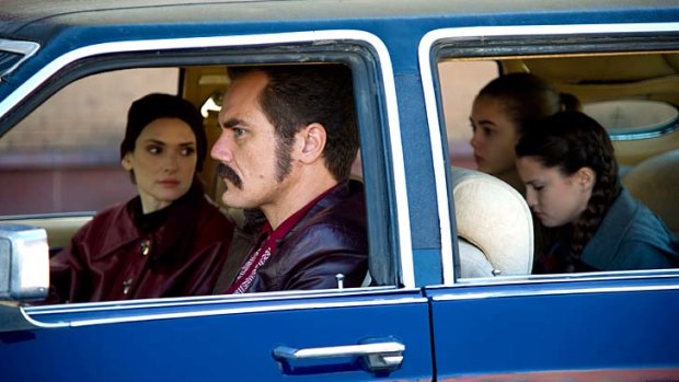 Eclectic career: Winona Ryder playing opposite <em>Boardwalk Empire's</em> Michael Shannon in the new film <em>The Iceman</em>.