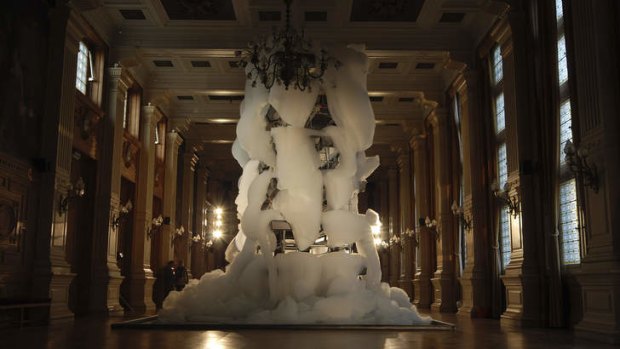 The NGV will host French artist Michel Blazy's installation <i>Bouquet Final 2</i>, a towering construction that will spew liquid mountains of foam in an unending torrent.