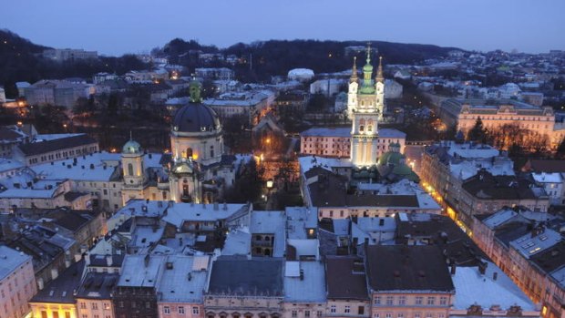 Unexplored ... Lviv in Ukraine is one of the cities hosting the European Football Championships.