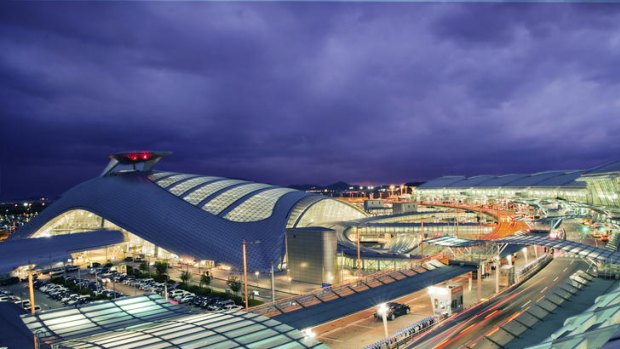 Flights of fancy ... with creature comforts including free showers, Wi-Fi and an in-transit hotel, Incheon's airport ranking is sky-high.
