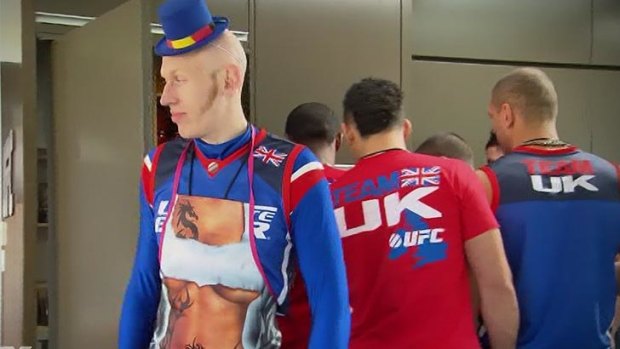Colin "Freak Show" Fletcher has been turning heads in the TUF: The Smashes house.