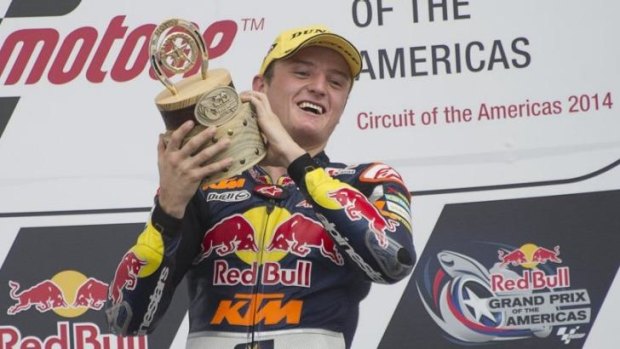 Dreaming big: Moto3 world championship leader Jack Miller is making every post a winner.