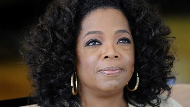 "Mesmerised" ... Oprah Winfrey.