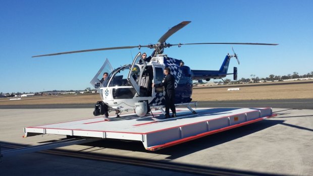 Polair 2 has been used to track alleged burglars speeding away from officers on the ground.