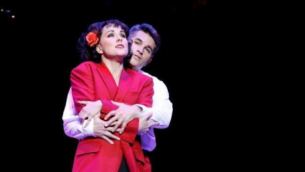 Verity Hunt-Ballard and Martin Crewes in <i>Guys and Dolls</i>.