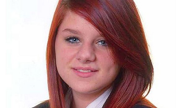 British police are searching for 15-year-old Megan Stammers, believed to have fled to France with her maths teacher.