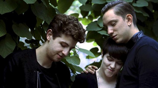 Quietly confident &#8230; the xx - Jamie Smith, Romy Madley Croft and Oliver Sim - specialise in a low-key hushed delivery.