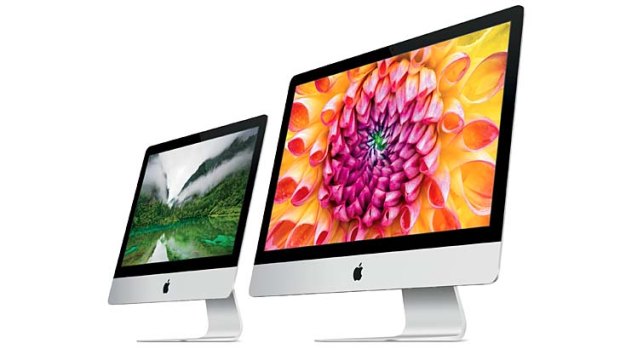 Apple's new iMacs have faster processors ranging from a 2.7 GHz to 3.4 GHz quad-core Intel Core i5.