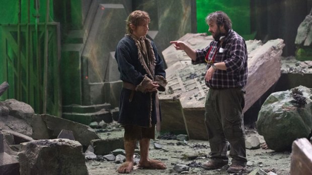 Thanks a lot Australia ... Kiwi director Peter Jackson says his film was almost made in the home country of <i>The Office</i>'s Martin Freeman.