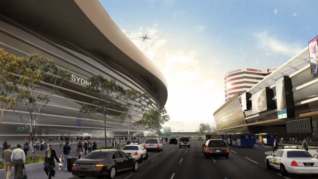 Sydney Airport plans announced included designs for the new passenger terminal.
