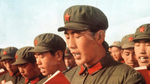 Well red: Chairman Mao's book was required reading in China for many years.