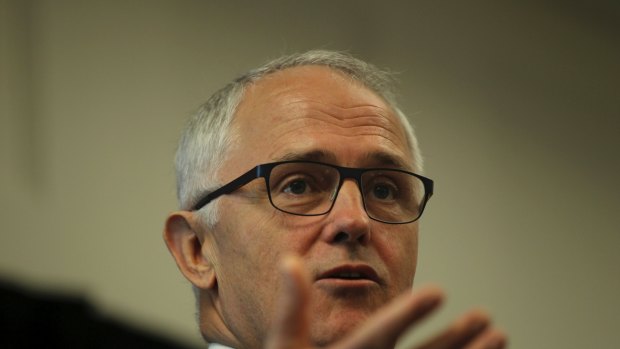 Malcolm Turnbull at 'The NBN: Rebooted' conference at the Swissotel in Sydney.
