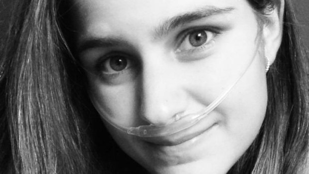 Italian woman Caterina Simonsen suffers from four rare genetic disorders and cannot breathe without the aid of oxygen tubes