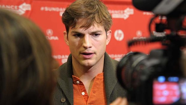 "I learned everything I could about Steve" ... Asthon Kutcher at the Sundance Film Festival.