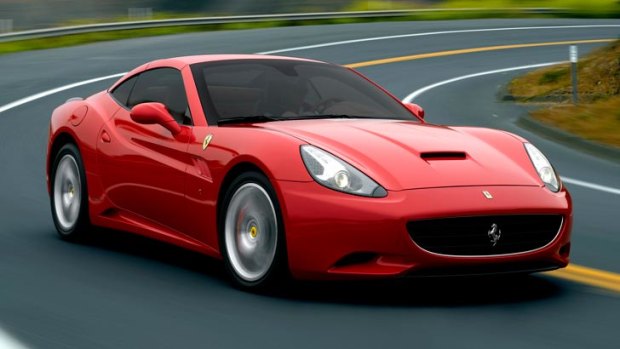 'Visual identity' ... Ferrari's California.