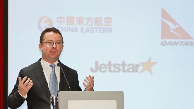 Qantas chief Alan Joyce has increasingly hitched the airline to China Eastern.