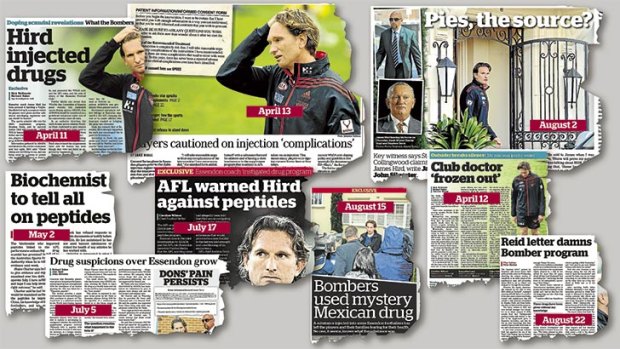 <em>The Age</em> has been ahead of the game in revealing key developments in the Essendon supplements scandal.