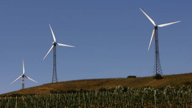 Mafia links ... wind turbines   in the village of Patirnico, a village between Palermo and Trapani.