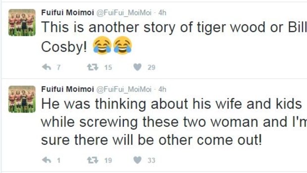 Moimoi, 37, is just the latest in a string of celebrities and sportspeople whose social media accounts have been hacked. 
