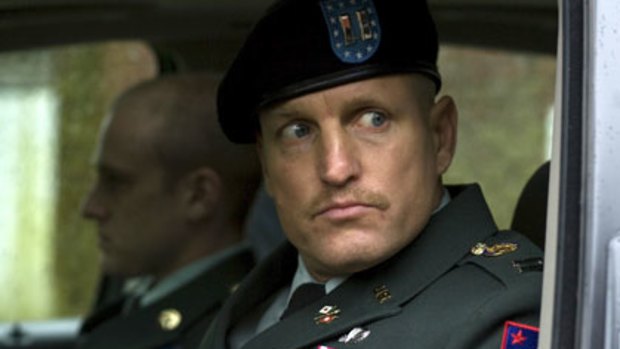 Woody Harrelson stars as a bearer of bad news in a poignant story.