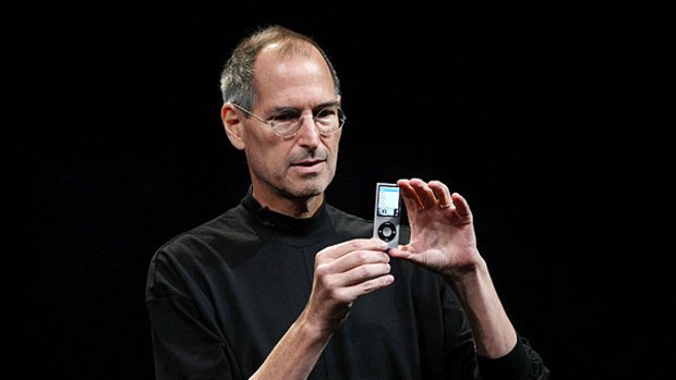 Apple CEO Steve Jobs announced a new version of the iPod Nano during a special event on September 9, 2008.