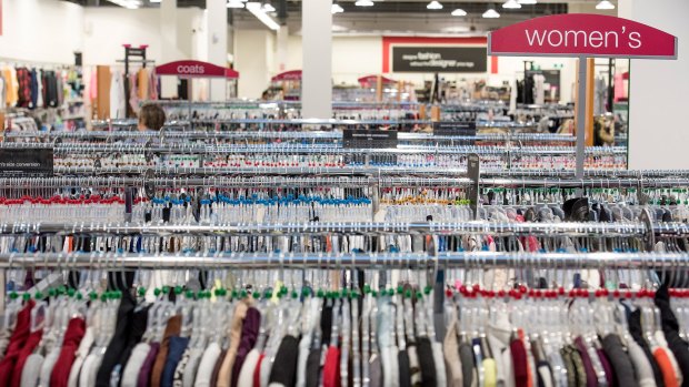 Customers with time to search through the racks will be rewarded with designer labels at heavy discounts at TK Maxx.