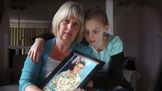 Jennifer Ward with her daughter Hayley, 10.